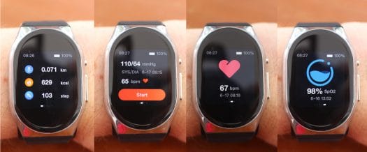 BP Doctor Pro smartwatch user interface