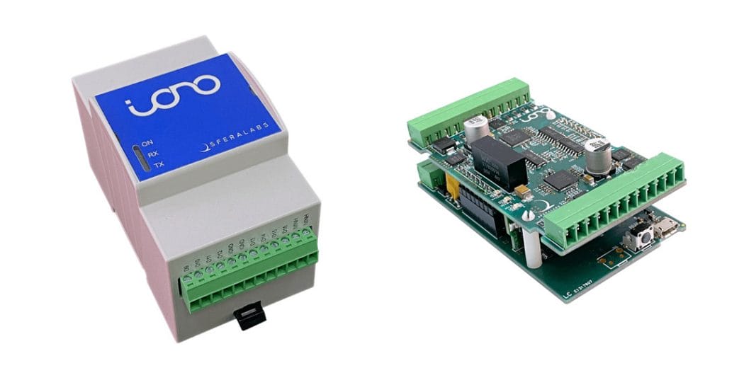 Iono RP D16 industrial IO module features Raspberry Pi RP2040 MCU - CNX ...