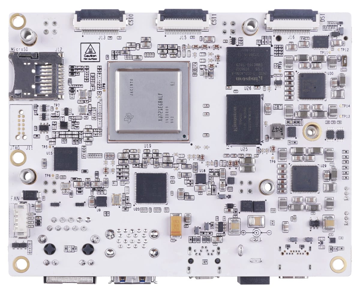 BeagleBone AI-64 SBC Features TI TDA4VM Cortex-A72/R5F SoC With 8 TOPS ...