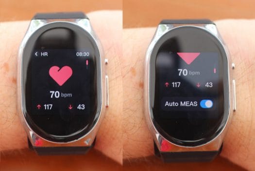 heart rate monitor automatic mode