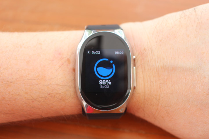 I took my blood pressure with a smartwatch and I want to do it again