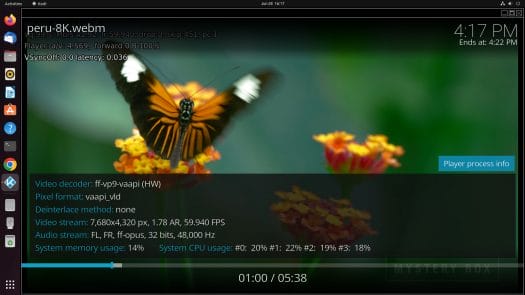 ubuntu 22.04 8k peru video