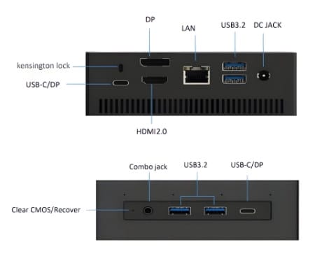 Nano-U12P Alder Lake mini PC