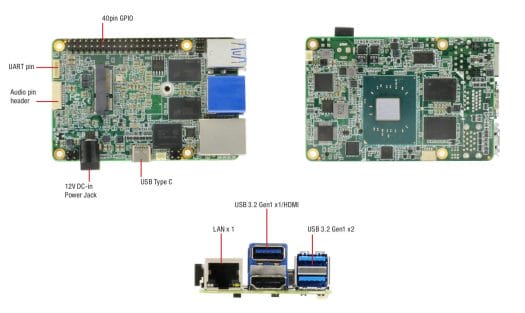 Raspberry Pi x86 Intel Apollo Lake board