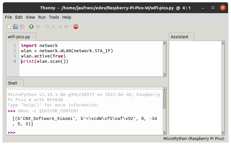 Getting Started With WiFi On Raspberry Pi Pico W Board - CNX Software