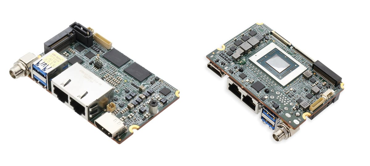 Business card sized SBC ships with Intel Core Tiger Lake or AMD