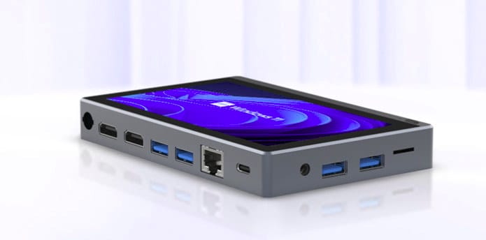 GOLE1 Pro mini PC comes with 5.5-inch touch screen display, Gemini