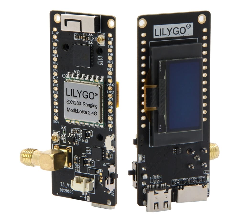 ESP32 Board Supports 2.4Ghz LoRa With SX1280 RF Transceiver - CNX Software