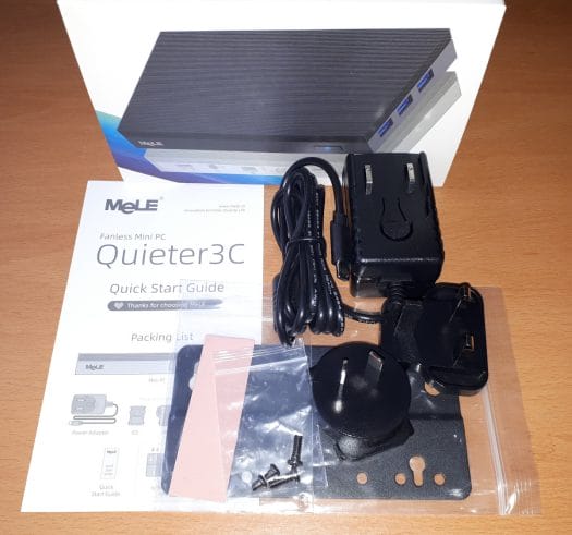 MeLE Quieter3C power supply user manual