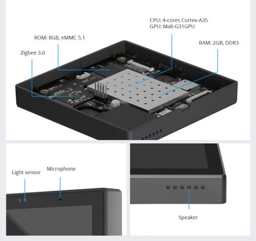 Rockchip PX30 smart home control panel