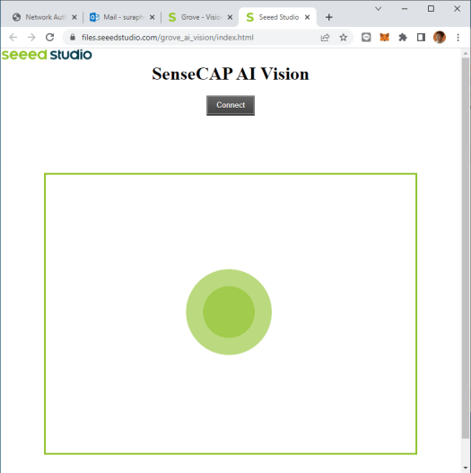 SenseCAP AI Vision browser
