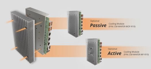 Active vs passive module Active vs passive cooling module