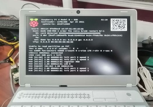 Crowpi L laptop boot failure