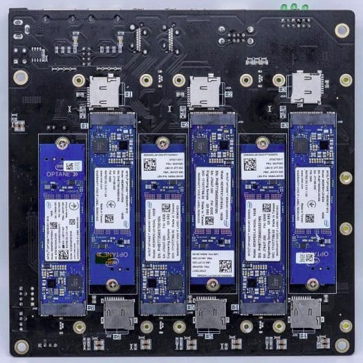 six M2 NVME SSD six M2 NVME SSD