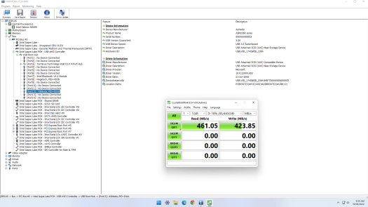 windows 11 side usb speed