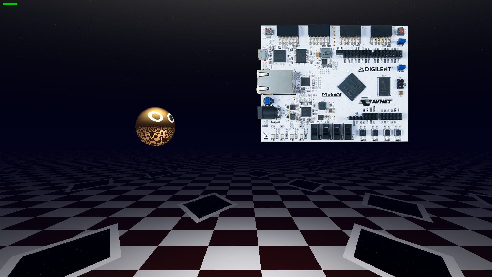 3D game FPGA