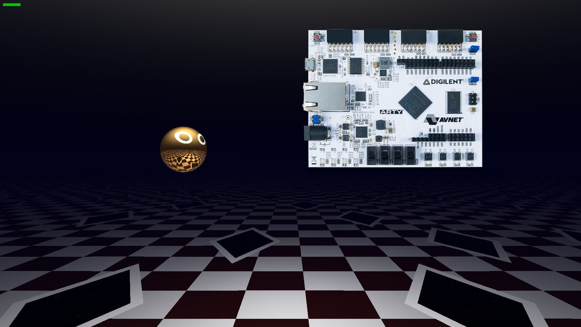 Spartan 7 - single sided PCB layout