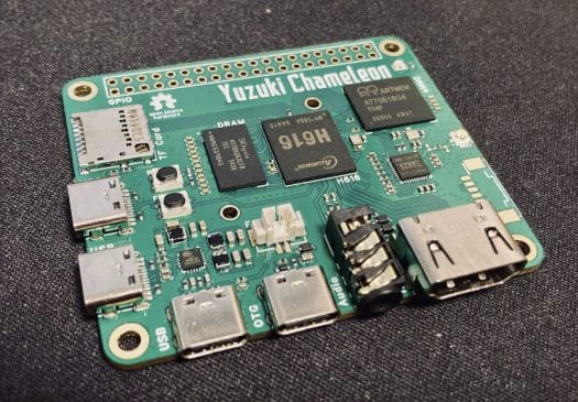 Yuzuki Chameleon – A Raspberry Pi Fashion A formed SBC with Allwinner H616 CPU Yuzuki Chameleon – A Raspberry Pi Fashion A formed SBC with Allwinner H616 CPU