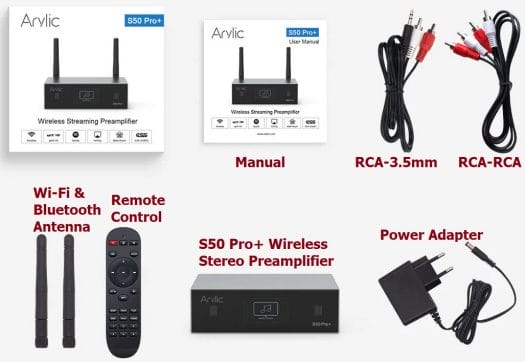 Arylic S50 Pro+ unboxing Arylic S50 Pro+ unboxing
