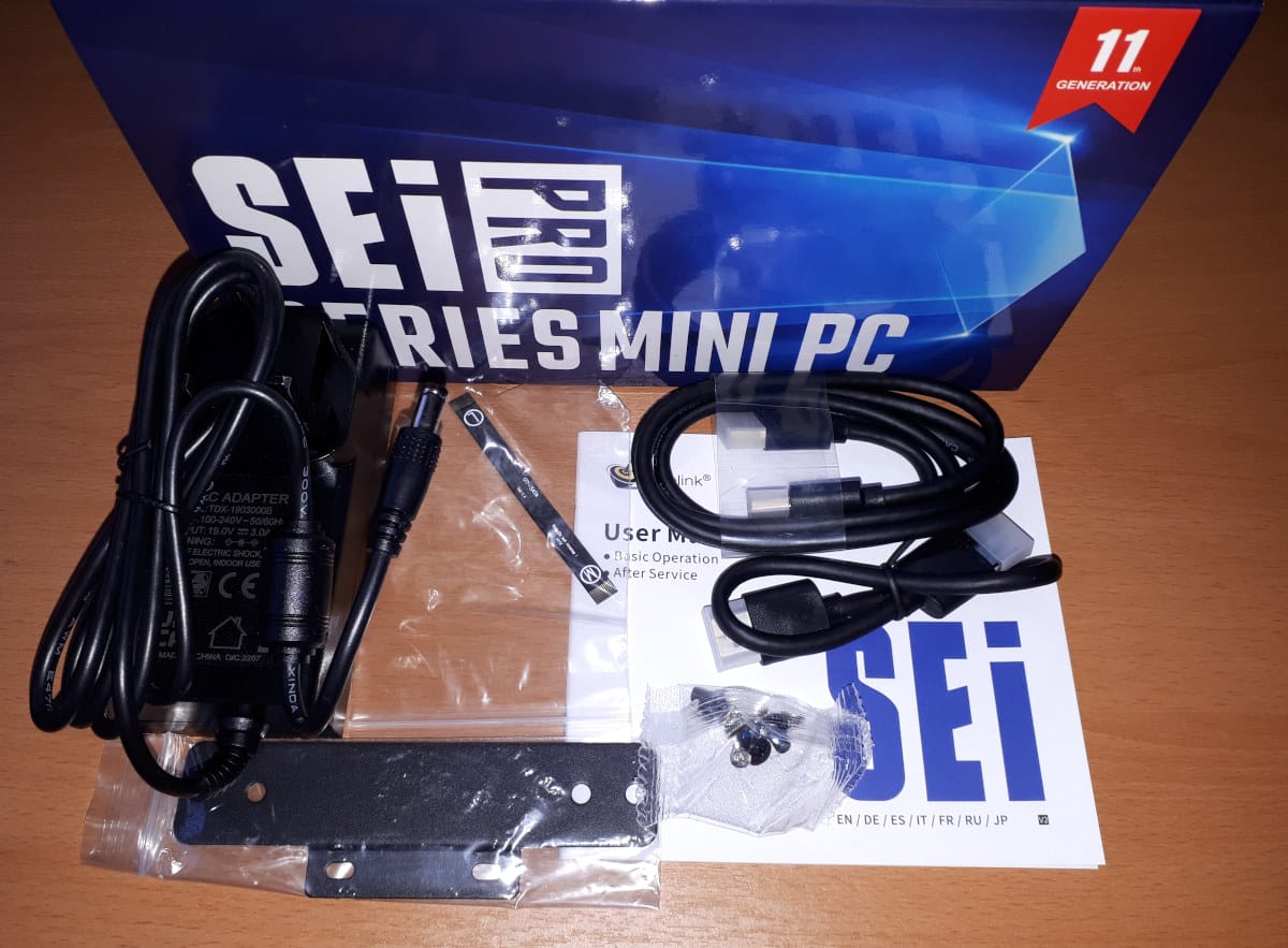 Beelink SEi11 Pro content power supply user manual
