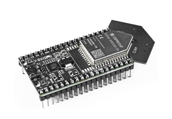 ESP32 DevKitC V4 IoT development board ships with ESP32-WROOM-DA