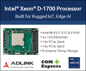Intel Xeon D-1700 COM Express module