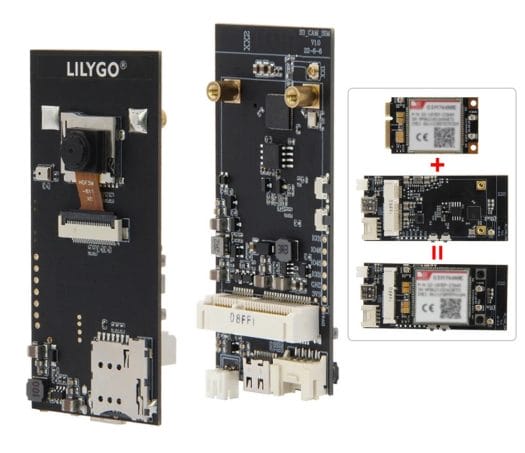LILYGO T-SIMCAM ESP32-S3 CAM Development Board 4G LTE