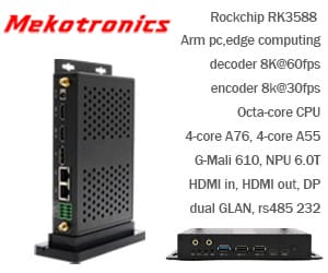 Mekotronics RK3588 8K Arm mini PC