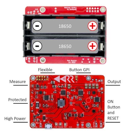Red Reactor Battery Power Supply