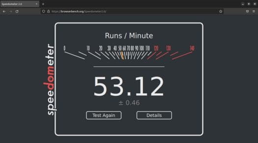 Rockchip RK3588S Speedometer 2.0 Firefox Ubuntu Rockchip RK3588S Speedometer 2.0 Firefox Ubuntu