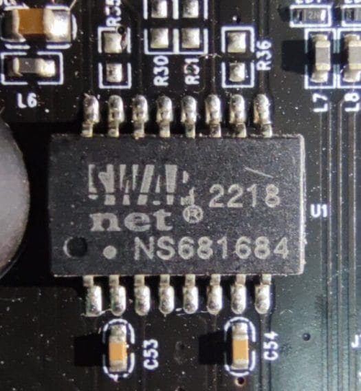 SWAPNET NS681684 Ethernet SWAPNET NS681684 Ethernet