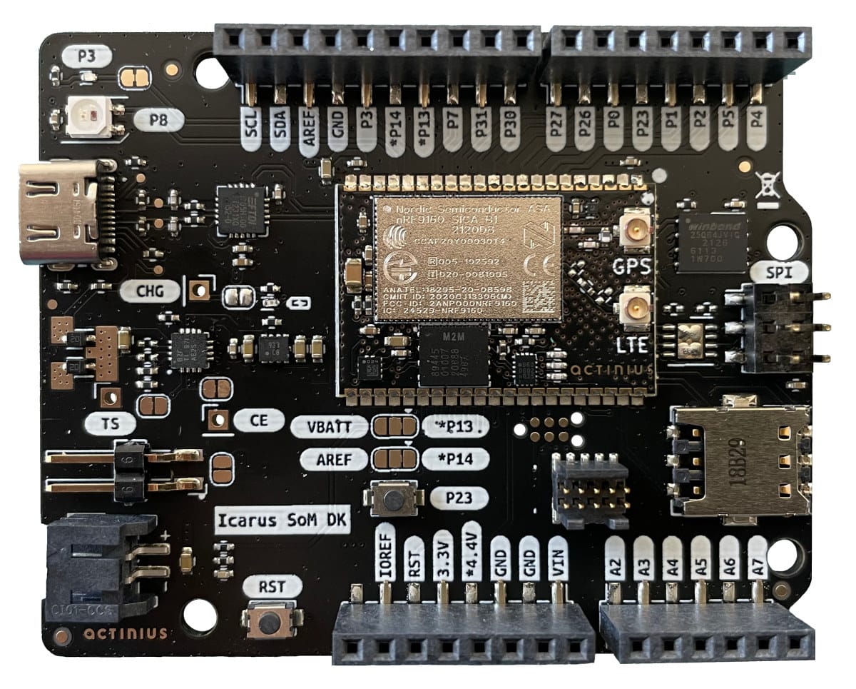 Arduino nRF9160 development board