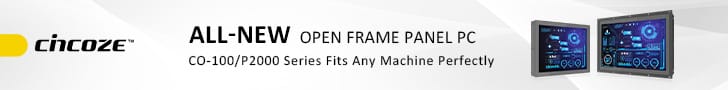 Cincoze CO-100 open frame panel PC