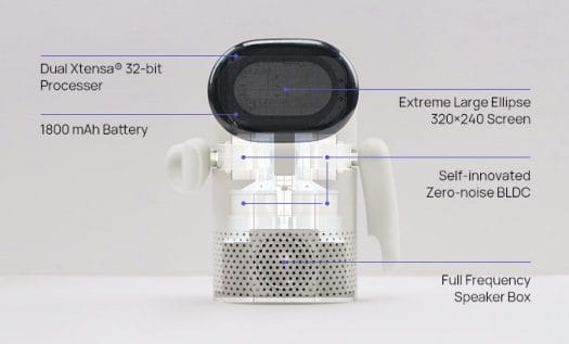 ESP32 robot bluetooth speaker