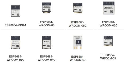 ESP8684 ESP32-C2 modules