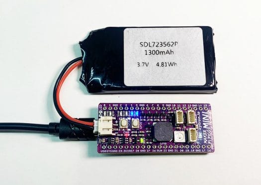 Maker Pi Pico Mini Battery charging
