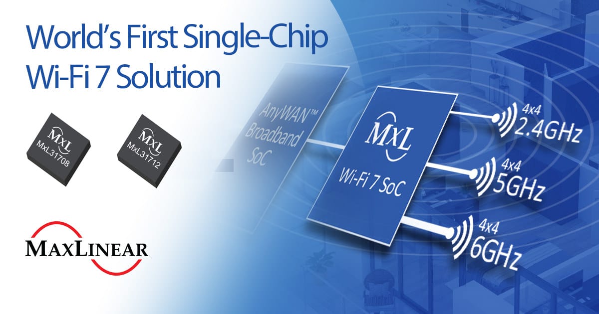 Maxlinear Wi-Fi 7 chip