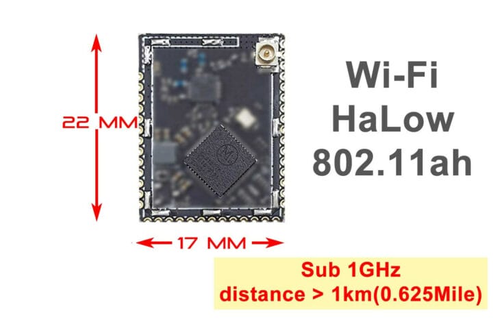 WiFi HaLow IoT Gateway Is Based On Morse Micro MM6108 802.11ah Chip ...