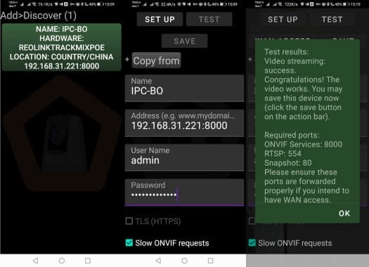 Reolink TrackMix PoE Onvif