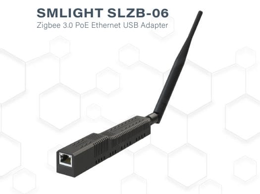 SMLIGHT SLZB-06 Zigbee Ethernet USB WiFi adapter