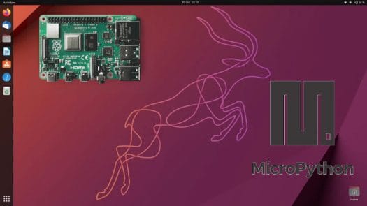 Ubuntu 22.10 Raspberry Pi MicroPython
