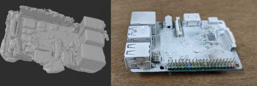 3D Scan SBC white powder 3D Scan SBC white powder