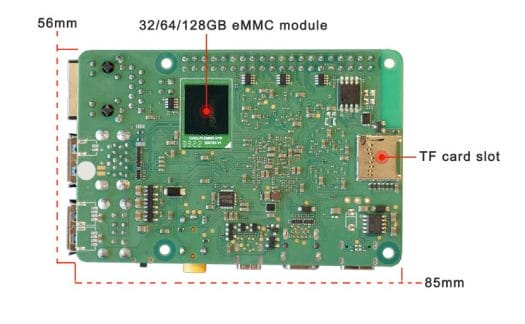 Genial Pi 4 eMMC tarjeta flash MicroSD