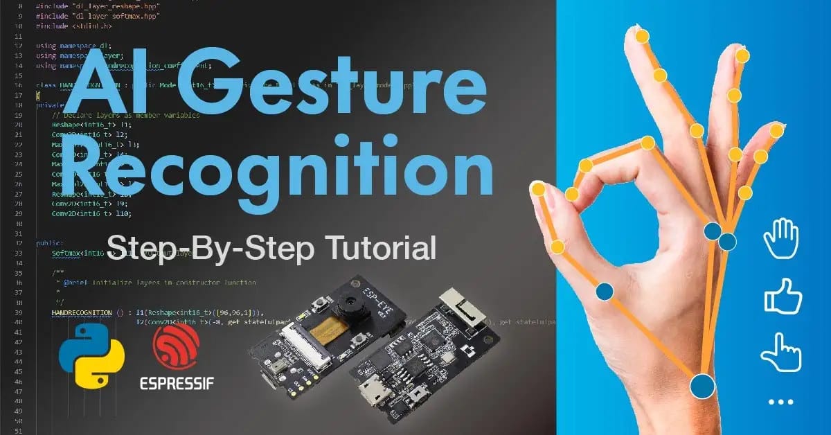 Hand Gesture Recognition On ESP32-S3 With The ESP-DL Library - CNX Software