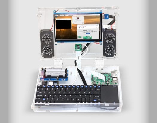 LapPi 2.0 – A DIY laptop computer for Raspberry Pi 4 and different single board computer systems (Crowdfunding)
