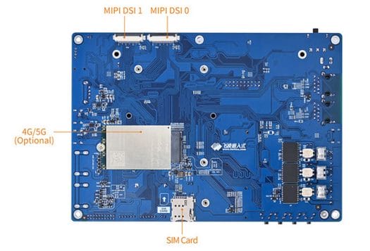 RK3588 carrier board 5G module MIPI DSI