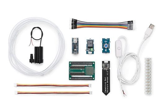 Arduino Plant Watering Kit content