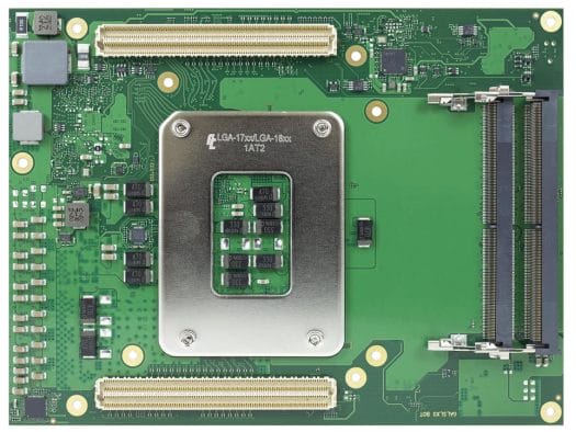 COM-HPC cLient module DDR5 memory COM-HPC cLient module DDR5 memory