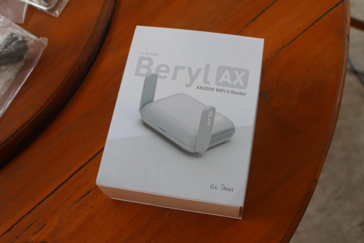 売品 GL-MT3000 (Beryl AX) WiFi6 ルーター VPN 無線LAN トラベルIPv6対応 2.5 無線LAN 