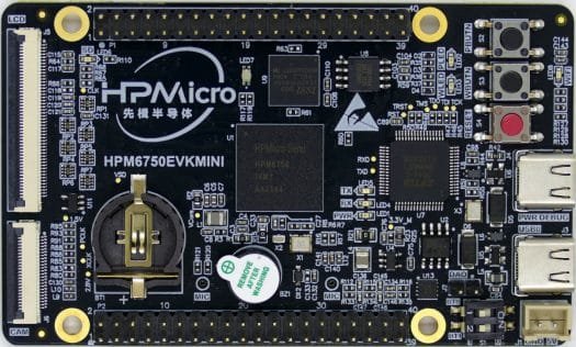 HPMicro HPM6750EVKMini 800MHz RISC-V development board HPMicro HPM6750EVKMini 800MHz RISC-V development board